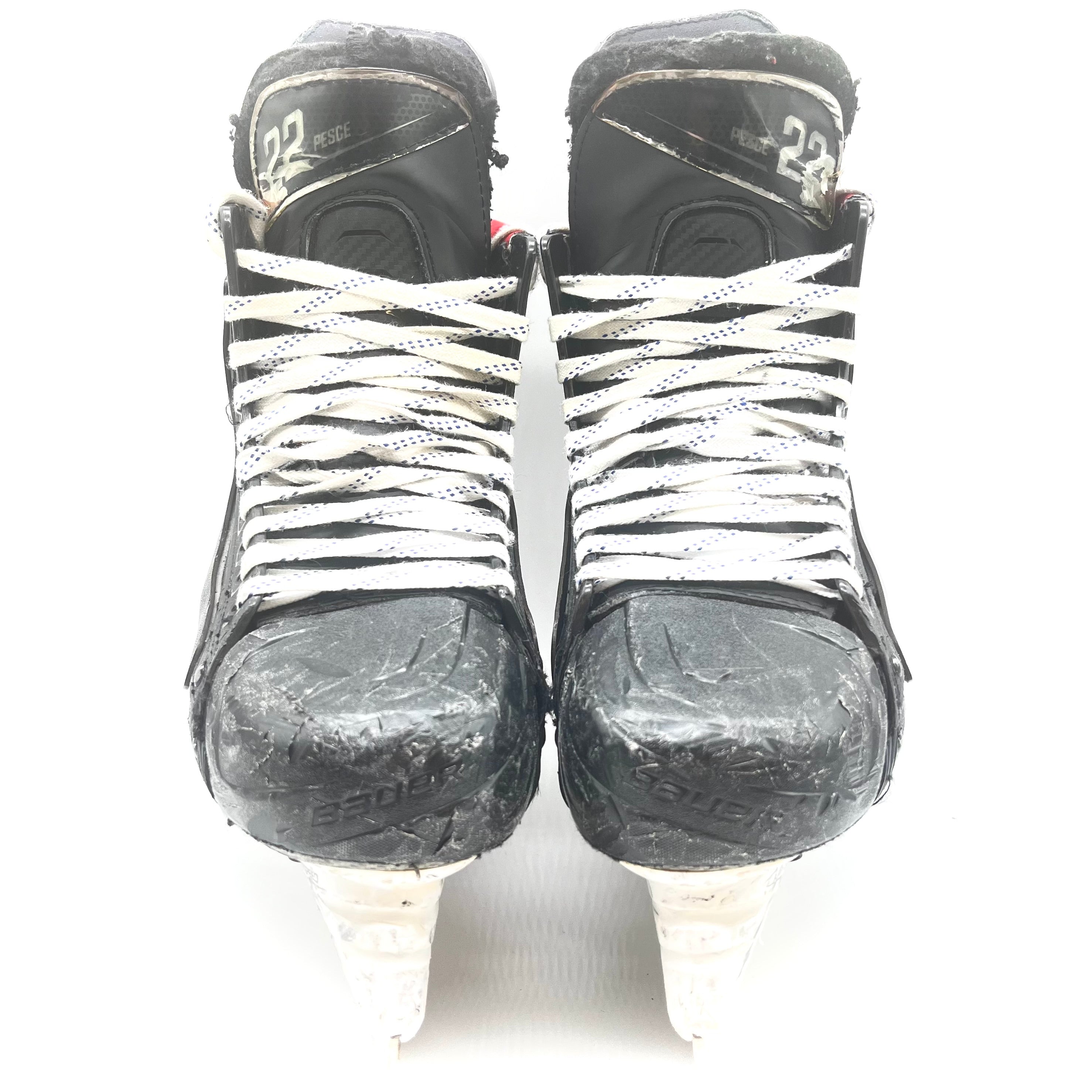 Bauer Vapor 2X Pro - Patins de hockey d'occasion NHL Pro Stock - Brett Pesce